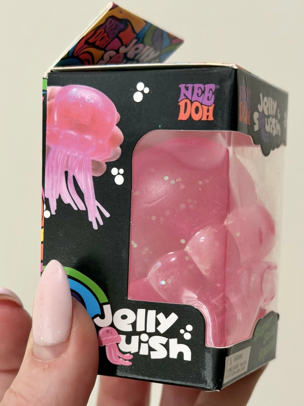 Viral Jelly Squish Super Solid Squishy- Pink - Picture 6 of 6